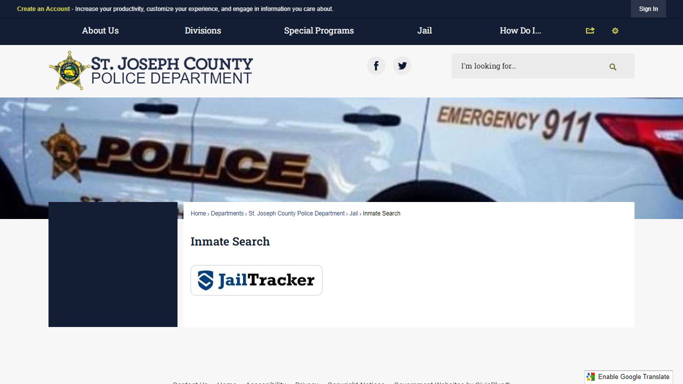 Inmate Search | St. Joseph County, IN